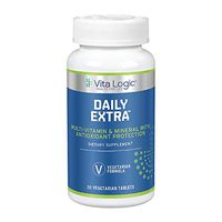 Vita Logic Daily Extra Multivitamin & Mineral | Once Daily Formula for Energy, Immune Function & Overall Health Support | 30 Vegetarian Tablets