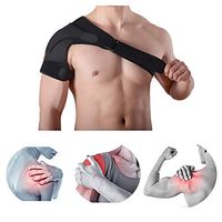 Sports Strap Shoulders, Protective Shoulder, Adjustable Shoulder Straps, Sports Shoulder Protection, Prevent Shoulder Strain。 (Black, Right)