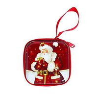 Ruipunuosi Christmas Gifts Children Toys Multi-Functional Tinplate Purses Earphone Key Storage Bag Zip Wallet Children's Candy Storage Bag