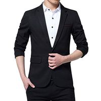 NEARTIME Men Casual Jacket, Men's Autumn Corduroy Slim Coat Long Sleeve Blouse Suit Blazer Tops