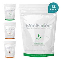 MealEnders Cravings Control Lozenges | Stop Overeating, Curb Cravings and Reduce Snacking | 25-Count Bag (Pack of 12) (Mocha/Chocolate Mint)