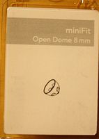 Oticon Minifit Open 8mm Dome Piece (10 Pack)