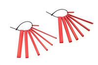 TalkTools Jaw Grading Bite Blocks (Red) - (2 Pack)