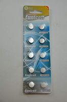 10 x Eunicell AG7 / LR927 / G7 / SR927W 1.5v Alkaline Cell Battery Batteries New