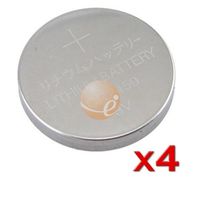 CR2450 Lithium Coin Cell Battery. Quantity=4