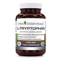 Vita Essentials Capsules, L-tryptophan, 500 Mg, 120 Count