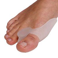 1 Pair=2 Pcs Gel Silicone Bunion Corrector Big Toe Separators Straightener Spreader Foot Care Tool Hallux Valgus Pro Massager