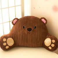 SPLY DTEM Cotton Reading and TV Relax Pillow - Perfect for Adults, Teens, and Kids - for Bed Rest, Arm, Back, Pregnancy Lumbar & Head Neck Coccyx Lower Back Support Cushion.