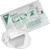 3M Healthcare Tegaderm Transparent Adhesive Film Dressing Picture Frame Style 2-3/8" x 2-3/4", Water-proof, Sterile (Box of 20 Each)