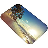 MG554zy0 Fresh Beach Sky Kitchen Hallway Door Mat Entrance Rug Non-slip Bathroom Carpet Fresh Beach Sky Kitchen Hallway Door Mat 5#