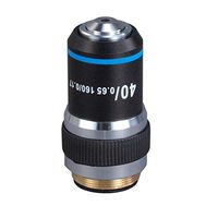OMAX 40X (Spring) Achromatic Objective Lens for Compound Microscopes