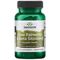 Swanson Saw Palmetto and Beta Sitosterol 30 Sgels