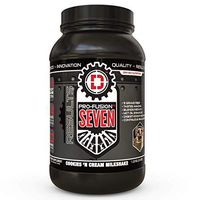 PRO Fusion 7 Sustained Release Protein- High Protein Meal Replacement Enhanced with MCT Oil (Cookies 'n Cream Milkshake)