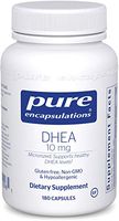 Pure Encapsulations - DHEA 10 mg - Micronized Hypoallergenic Supplement to Support Healthy DHEA Levels - 180 Capsules