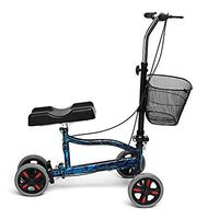 Thaisan7, Foldable Knee Walker Steerable Scooter Aid Scooter Crutch Roller Alternative US,for healthy lifestyle