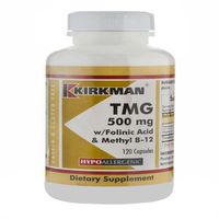 Kirkman - TMG 500mg with folinic Acid methyl-B12-120capsules