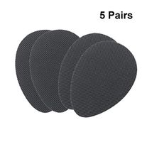 HEALLILY Non Slip Noise Reduction Shoes Pads Self Adhesive Anti Slip Stick Pad High Heel Paste Skid Proof Sole Stick Patch Protector for Men Women 5 Pairs