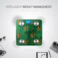 LYAOE Bluetooth Body Fat Scale Hanging Orange Monkeys On Jungle Smart Wireless Scale with LCD Display Measuring Body Weight Bmi and Health Digital Scale