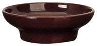 Yanco NC-351C Tulip/Salsa Bowl, 4 oz Capacity, 1.25" Height, 4" Diameter, Melamine, Chocolate Color, Pack of 48