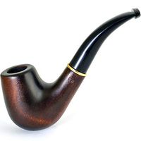 5.31'' 'Bent mini'. Wooden smoking pipe. Best smoking pipes. WORLDWIDE shipping.