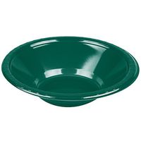 28312451 12 oz. Hunter Green Plastic Bowl 240/Case By TableTop King