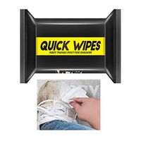 Shoe Wipes, White Shoes Artifact Travel Portable Disposable Sneakers Cleaning Wet Wipes, No Wash Sports Shoes Detergent Wipes, Deep Cleaning and Maintenance, Not Harm to Shoes (12 pcs/Box)