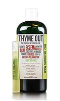 Thyme Out The Knockout Alternative For Eczema, Psoriasis, Acne, Dermatitis, Rosacea, Cold Sores, Pet Rashes, Bug Bites, Fungus, Poison Ivy, Any Skin Inflammation 1 8oz + 1/4oz "To Go" Bottle