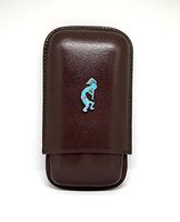 Kokopelli 3-Finger Cigar Case – Leather Cigar Case – Cigar Cutters by Jim