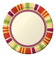 Southwest Chilies 9-inch Paper Plates 8 Per Pack