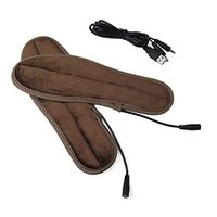 Insole, 1 Pair Washable USB Rechargeable Electric Heating Shoes Insole Pad Foot Warmer Winter Insoles