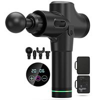 Percussion Massage Gun Massage Gun,20 Speed Cordless Handheld Deep Tissue Muscle Massager,20 Speeds Percussion Massage Device Featuring Quiet Glide Technology for Muscle Tension Relief