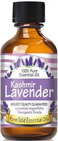 Pure Gold Kashmir Lavender Essential Oil, 100% Natural & Undiluted, 60ml