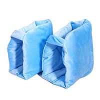 Fushida 2 PCS Heel Protectors,Foot Protector Pillows Use Hollow Cotton Material,Secure Comfort Heel Pillow Protector Prevent Decubitus Ulcers Relief(A pair, FYH348) (2 PCS)