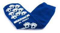 MCK Brand 38161002 Slipper Socks Medi-pak Performance Adult X-Large Royal Blue Above The Ankle 40-3816 Box of 48