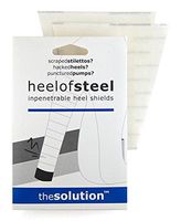 Fashion First Aid Heel of Steel: Impenetrable Heel Shields for High Heels, 1 Pair, Clear - Spring Weddings