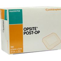 Smith and Nephew Opsite™ New Post-Op 2 1/ 2" x 2", Box Of 100 (5466000708) Category: Specialty Dressings Woundcare Products