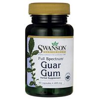 Swanson Full Spectrum Guar Gum 400 Milligrams 60 Capsules