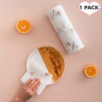 Kitchen Paper Disposable Multi-Function Paper Towels Oil and Water Absorbing, Cleaning and Dish Cloth for Household Kitchen (Style 2)