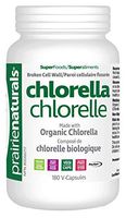 Prairie Naturals Organic Chlorella Broken Cell Wall V Caps, 180 Count
