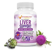 Liver Cleanse Detox & Repair Formula - Flush Toxins, Waste and Pathogens - Cycle Support Supplement - Liver Detoxifier & Regenerator Health Complex with Milk Thistle + Dandelion + Artichoke
