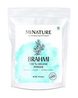 mi nature Organic Brahmi Leaves Powder (Bacopa Monnieri) - 227 g / 8 OZ / 1/2 lb | 100% Natural & Pure Hair Conditioner | Vegan