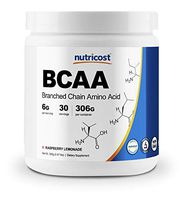 Nutricost BCAA Powder 2:1:1 (Raspberry Lemonade, 30 Servings)