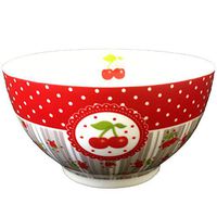 Cherries Porcelain bowl