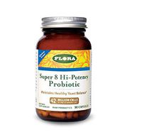 Udo's Choice - Super 8 Probiotic 30 Count - 42 Billion CFU, High Potency, Vegetarian Probiotics for Women & Men, Yeast Balance