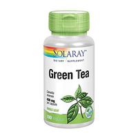 Solaray Green Tea, 450 mg, 100 Count