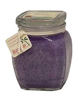 Aloha Bay Coconut Wax Square Top Jars - 60 hour burn time (13.5 oz, Peace - Violet - Lavender, Chamomile, Geranium)
