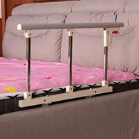 Glzcyoo Bed Rail Safety Assist Handle Bed Railing for Elderly Seniors,Adults,Children,Guard Rails Folding Hospital Bedside Grab Bar Bumper Handicap Medical Assistance Devices