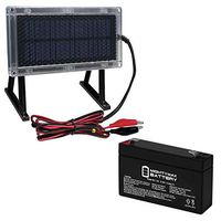 Mighty Max Battery 6V 1.3AH SLA Battery Replacement for Lifeline H101B + 6V Solar Panel Brand Product