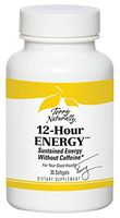 Terry Naturally 12 Hour Energy Caps - Supports Sustained Energy Levels - 30 Softgels