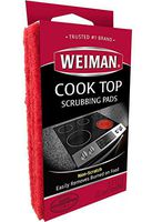 Weiman Cook Top Scrubbing Pads,3 Pads, 6 Count